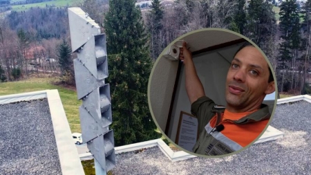 Zivilschützer Jonas Brown